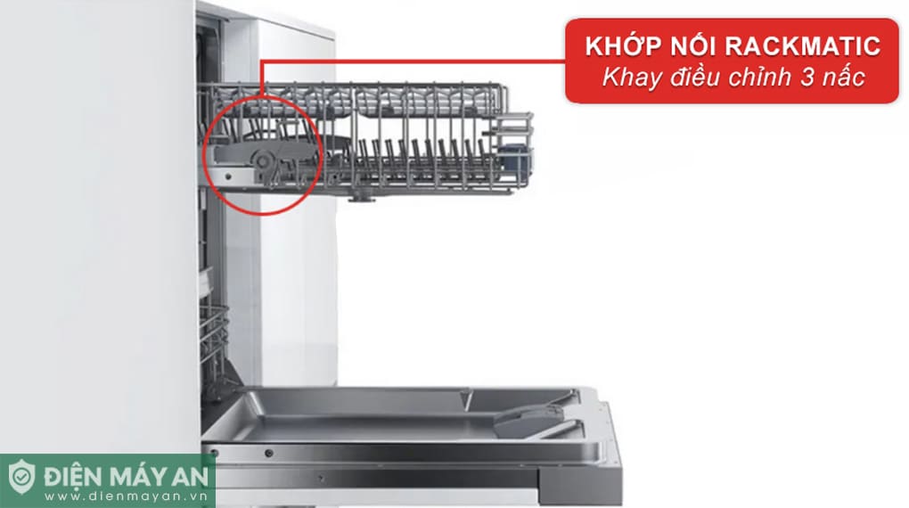 Máy rửa bát bán âm Bosch Serie 6 SMU6ECS57E